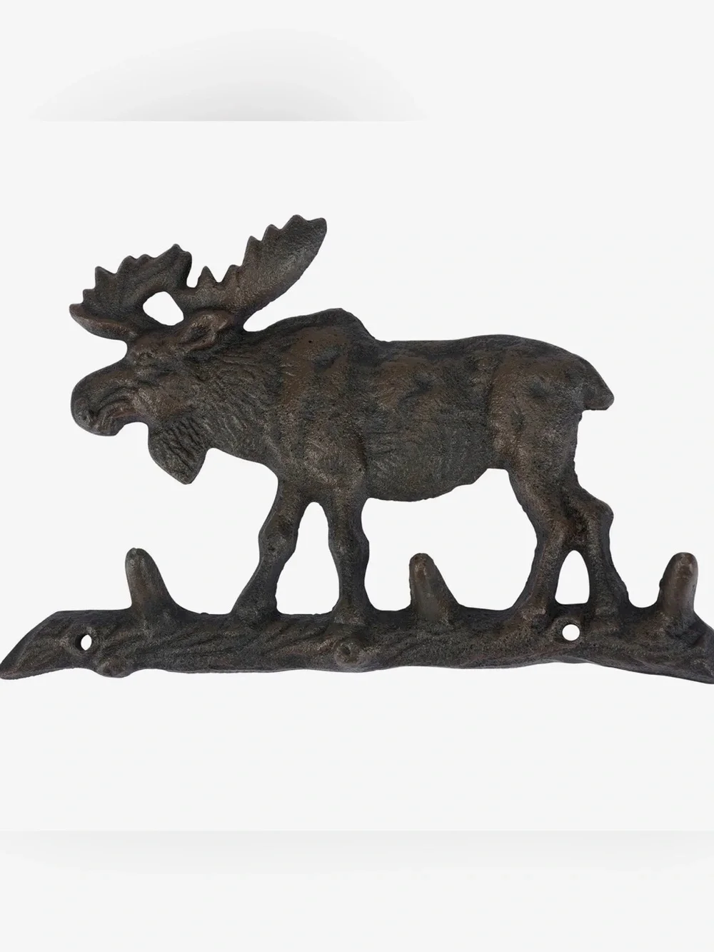 Rustic Brown Moose Wall Hook - Home Wall Decor—New
